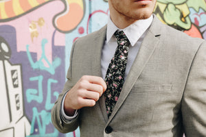 The Firefly Floral Tie