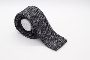 The Knitted Grey Sock Tie