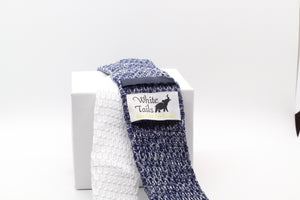 The Knitted Blue Sock Tie