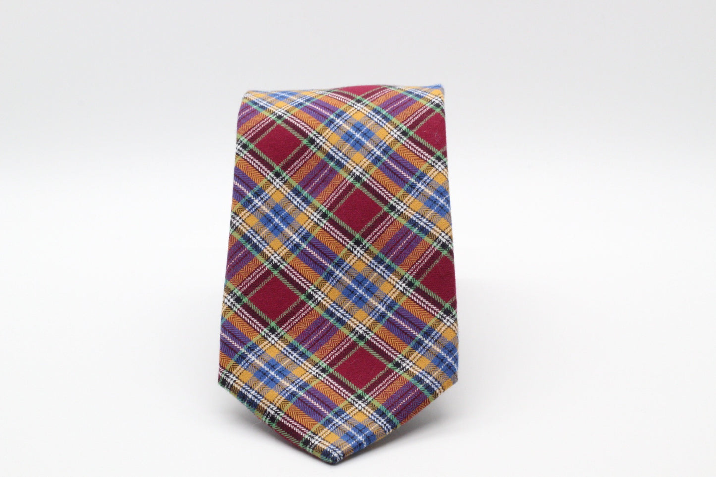 The Movie Theater Plaid Tie