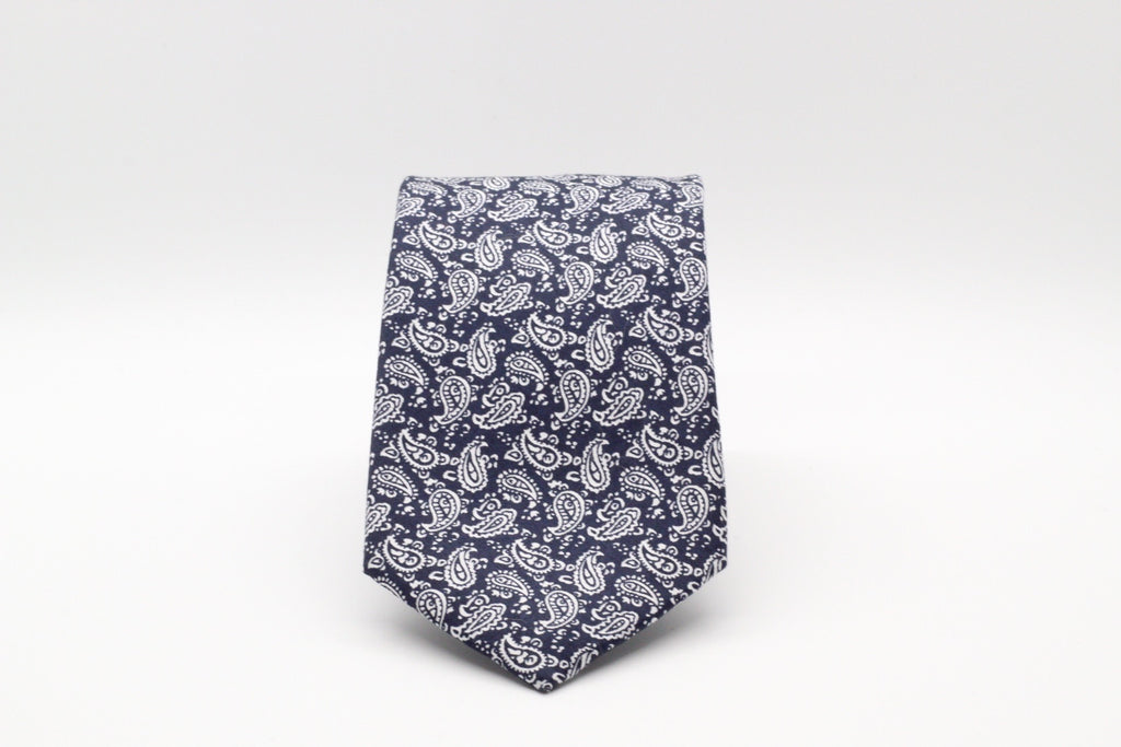 The Stamped Paisley Tie