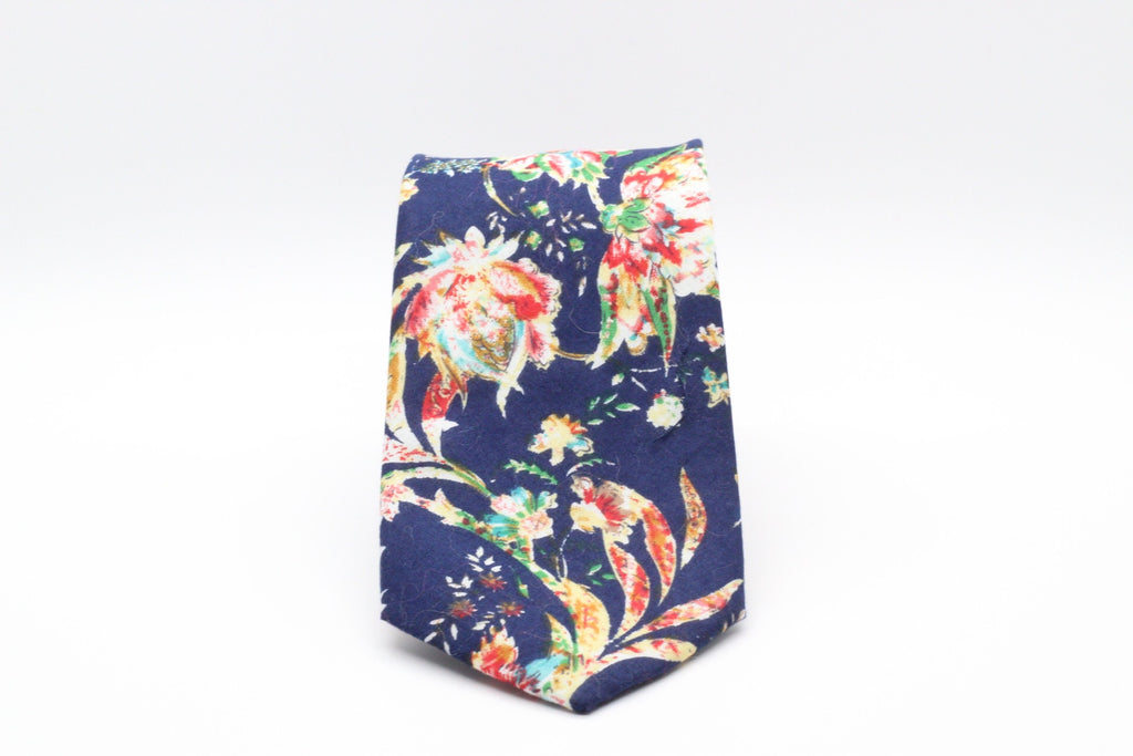 The Firecracker Floral Tie