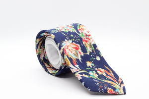 The Firecracker Floral Tie