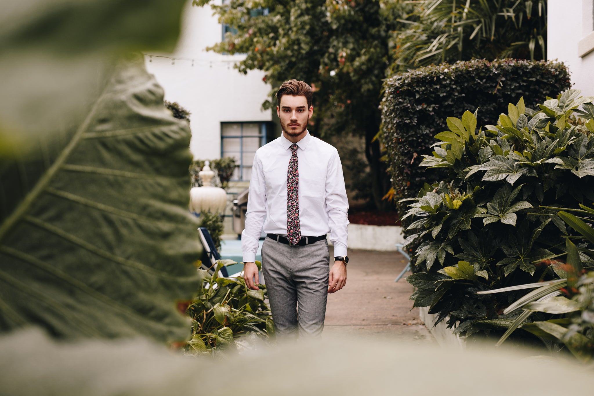 The Kaleidoscope Floral Tie